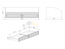 Кровать с ящиками Сиена