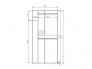 Шкаф Гранд ГШБ/2-21-10-33 (двери тип 3)