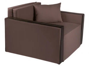 Кресло-кровать Милена с подлокотниками рогожка dimrose