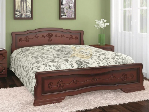 Кровать Карина-6 Тахта 1400 Орех