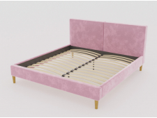 Кровать Линси 1800 розовый