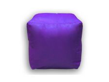 Пуф Куб мини фиолетовый